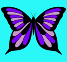 Dibujo Mariposa pintado por memito