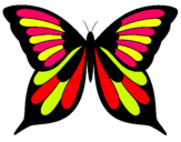 Dibujo Mariposa pintado por zusa