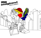 Dibujo Imaginext 4 pintado por iytrdsa