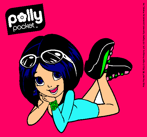 Dibujo Polly Pocket 13 pintado por eli10