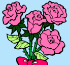 Dibujo Ramo de rosas pintado por Rosita_IMa