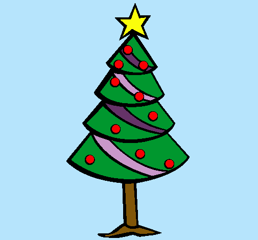 Dibujo Árbol de navidad II pintado por Dilccy