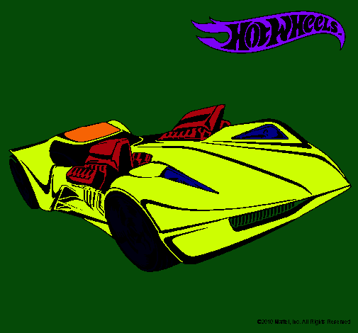 Dibujo Hot Wheels 4 pintado por LAUBEJAR