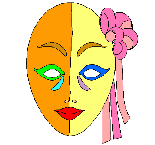 Dibujo Máscara italiana pintado por aleja_2225