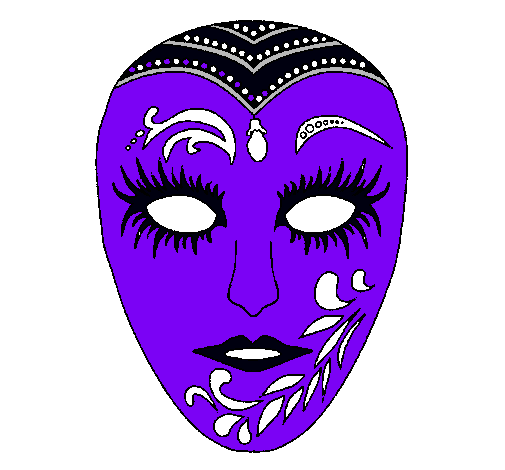 Dibujo Máscara pintado por JuliaXJ9