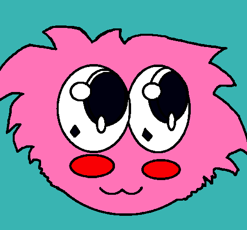 Dibujo Puffle pintado por loliitalo