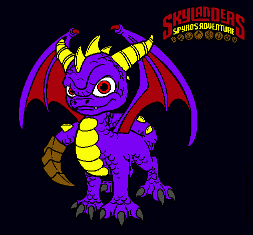 Dibujo Spyro pintado por 69neka69