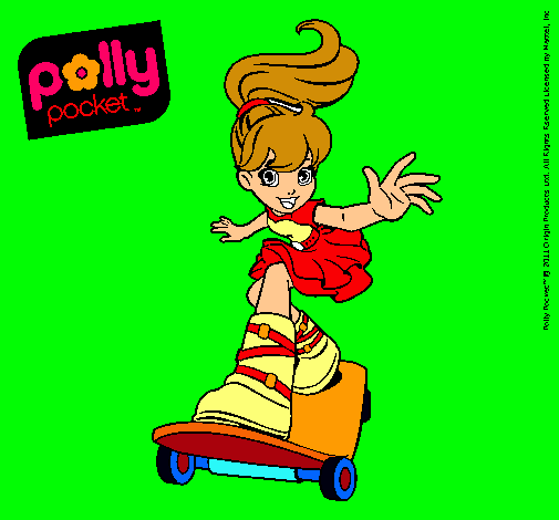 Dibujo Polly Pocket 7 pintado por anamary