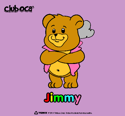 Dibujo Jimmy pintado por jjguerra