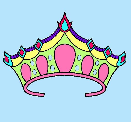 Dibujo Tiara pintado por grahi