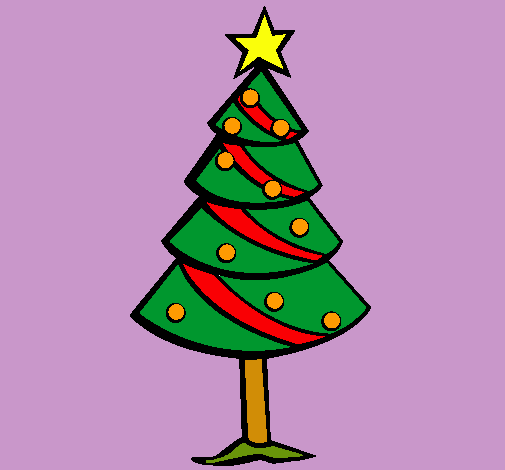 Dibujo Árbol de navidad II pintado por soltrujill