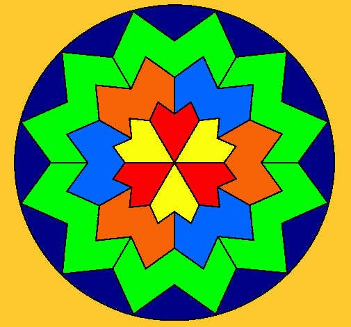 Dibujo Mandala 29 pintado por erneschiva