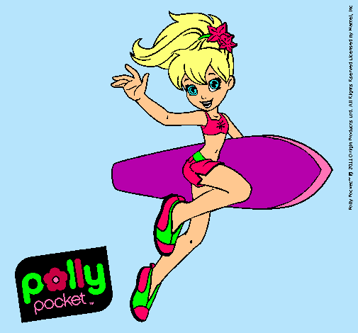 Dibujo Polly Pocket 3 pintado por Nerea98