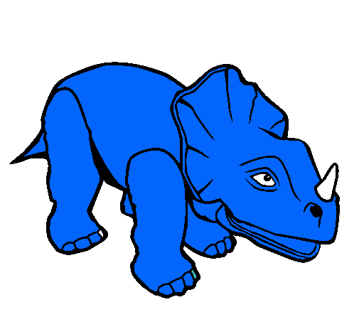 Dibujo Triceratops II pintado por jared200