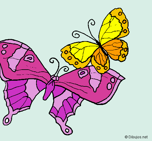 Dibujo Mariposas pintado por REYMUNDI