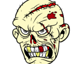 Dibujo Zombie pintado por dddw