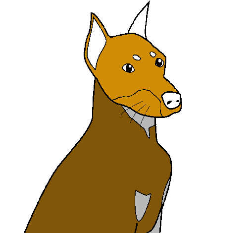 Dibujo Perro pintado por ian1105