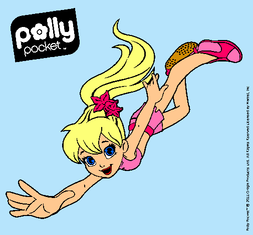 Dibujo Polly Pocket 5 pintado por Dilccy
