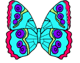 Dibujo Mariposa pintado por ian1105