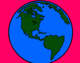 Dibujo Planeta Tierra pintado por tijueputa