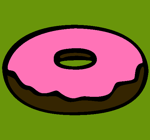 Dibujo Donuts pintado por Danuu