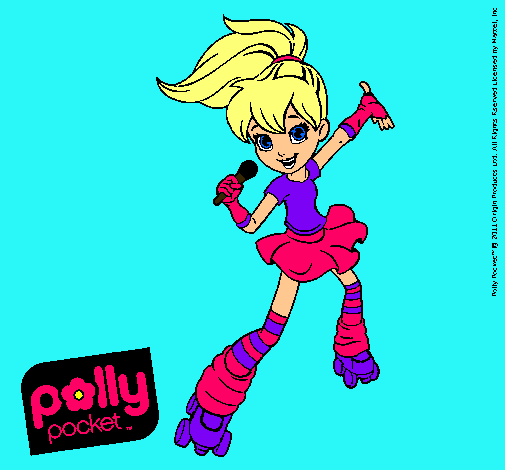 Dibujo Polly Pocket 2 pintado por Adriana7