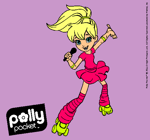 Dibujo Polly Pocket 2 pintado por Dilccy