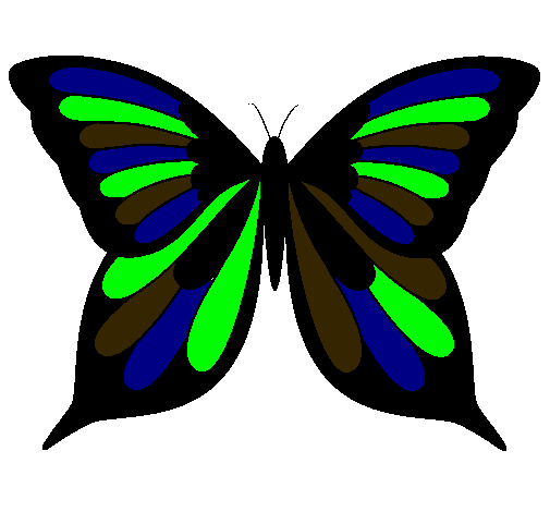 Dibujo Mariposa 8 pintado por jared200