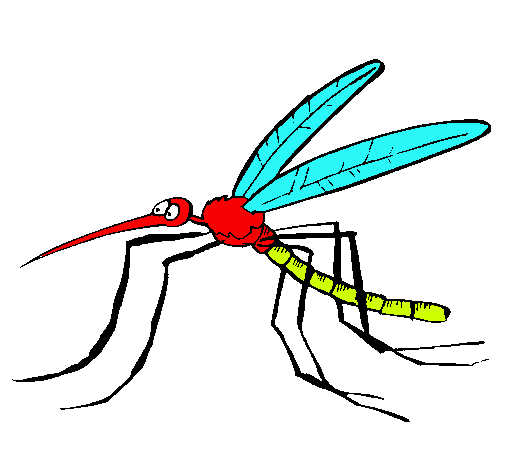 Dibujo Mosquito pintado por ian1105