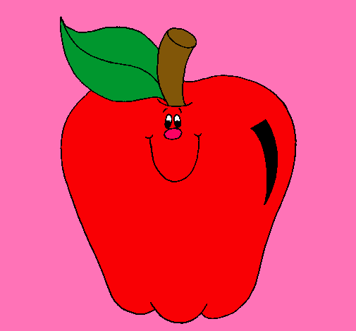 Dibujo Manzana pintado por EllaFerny2
