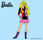 Dibujo Barbie juvenil pintado por Pipluff