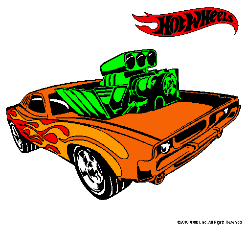 Dibujo Hot Wheels 11 pintado por jake298