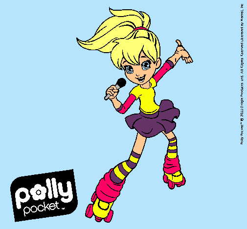 Dibujo Polly Pocket 2 pintado por Loreniita2