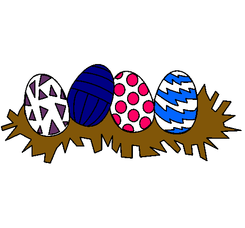 Dibujo Huevos de pascua III pintado por MarCerdan