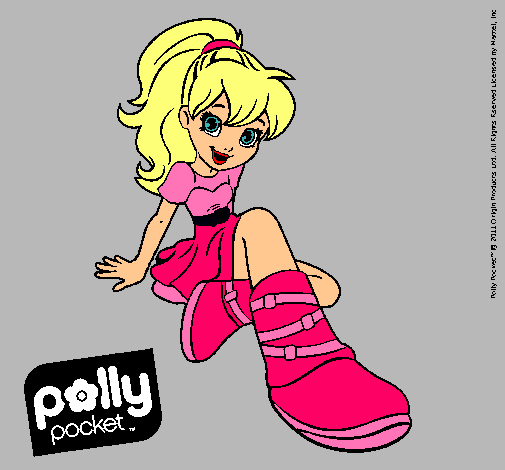 Dibujo Polly Pocket 9 pintado por Dilccy