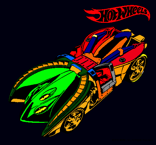 Dibujo Hot Wheels 7 pintado por eliii