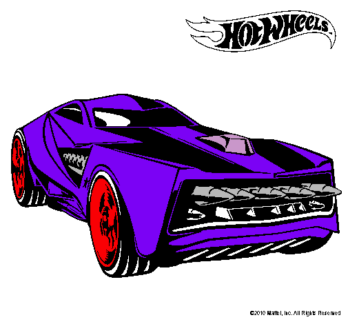 Dibujo Hot Wheels 12 pintado por cochazos