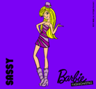 Dibujo Barbie Fashionista 2 pintado por Yoovi