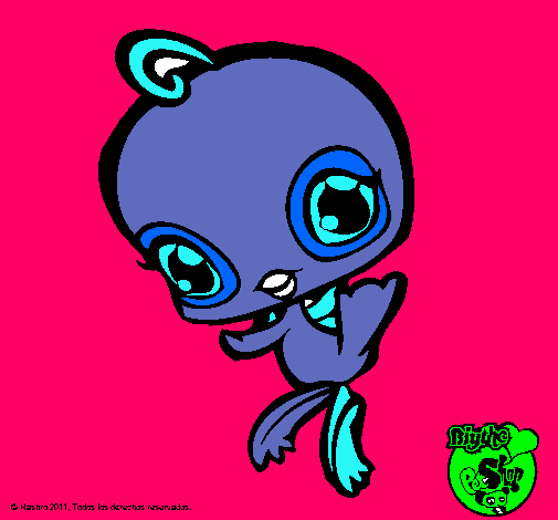 Dibujo Pajarito Littlest Pet Shop pintado por clauditah