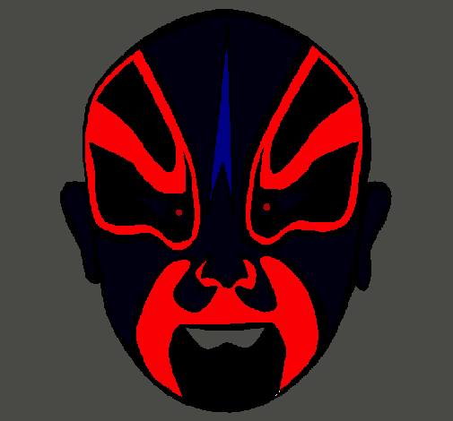 Dibujo Luchador pintado por elbombon