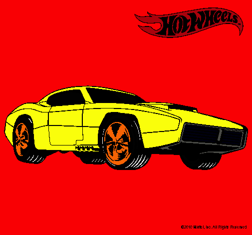 Dibujo Hot Wheels 1 pintado por tomyhoteze