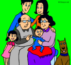 Dibujo Familia pintado por MAROTA 