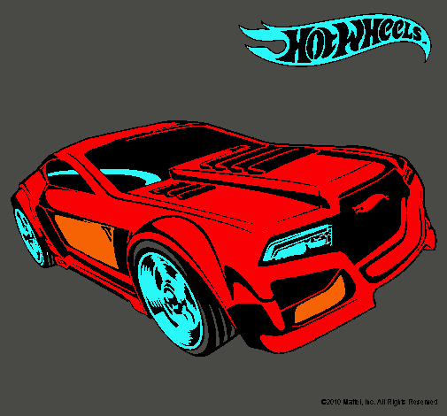 Dibujo Hot Wheels 5 pintado por Larabel