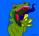 Dibujo Velociraptor II pintado por 123654789