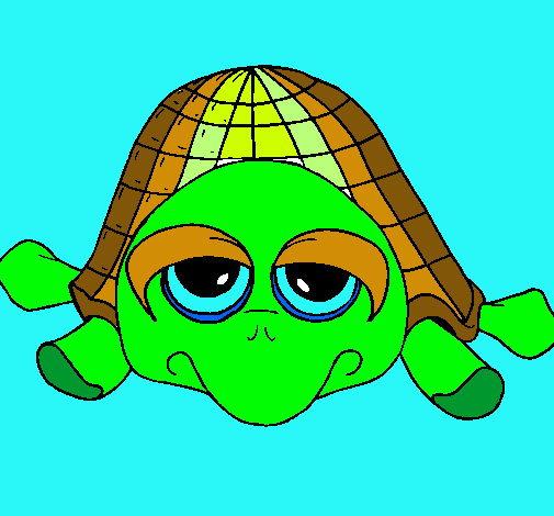 Dibujo Tortuga pintado por isabel2001