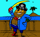 Dibujo Pirata a bordo pintado por MatiasIsr