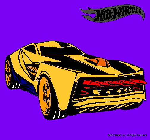 Dibujo Hot Wheels 12 pintado por tomyhoteze