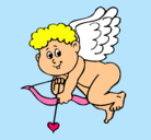 Dibujo Cupido pintado por Yoovi