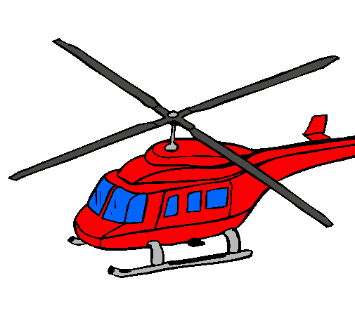 Dibujo Helicóptero  pintado por Larabel