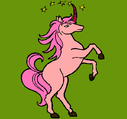 Dibujo Unicornio pintado por Julianna40